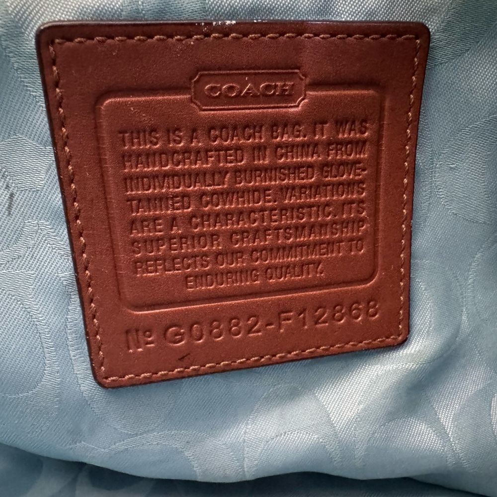 Coach Legacy 65th Anniversary Turnlock Shoulder Bag ( firm on price) - Picture 13 of 13
